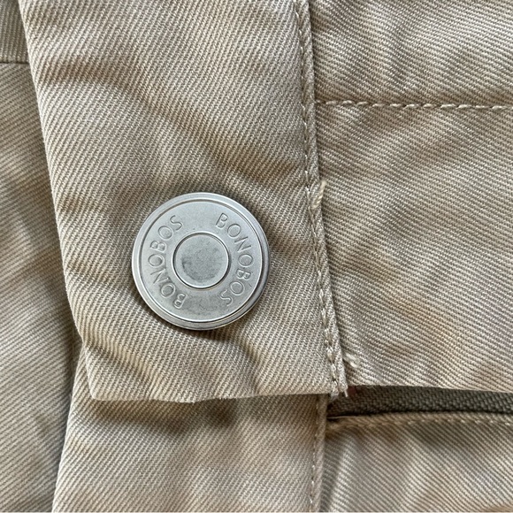 Bonobos Slim Straight Washed Chinos 32/32 in Khaki - Picture 5 of 5
